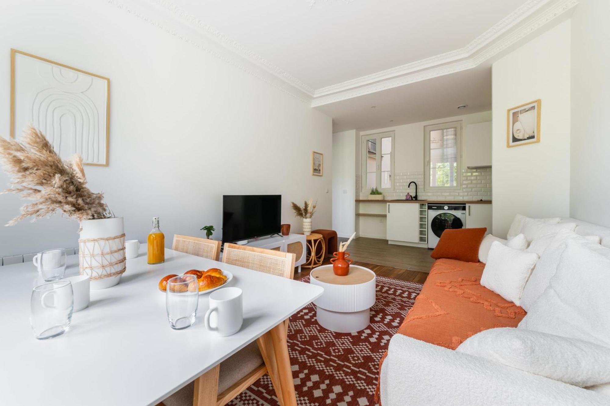 2 Pieces Fonctionnel Metro Jaures - Paris 19 - 4P - Flat-Guest Apartment Luaran gambar