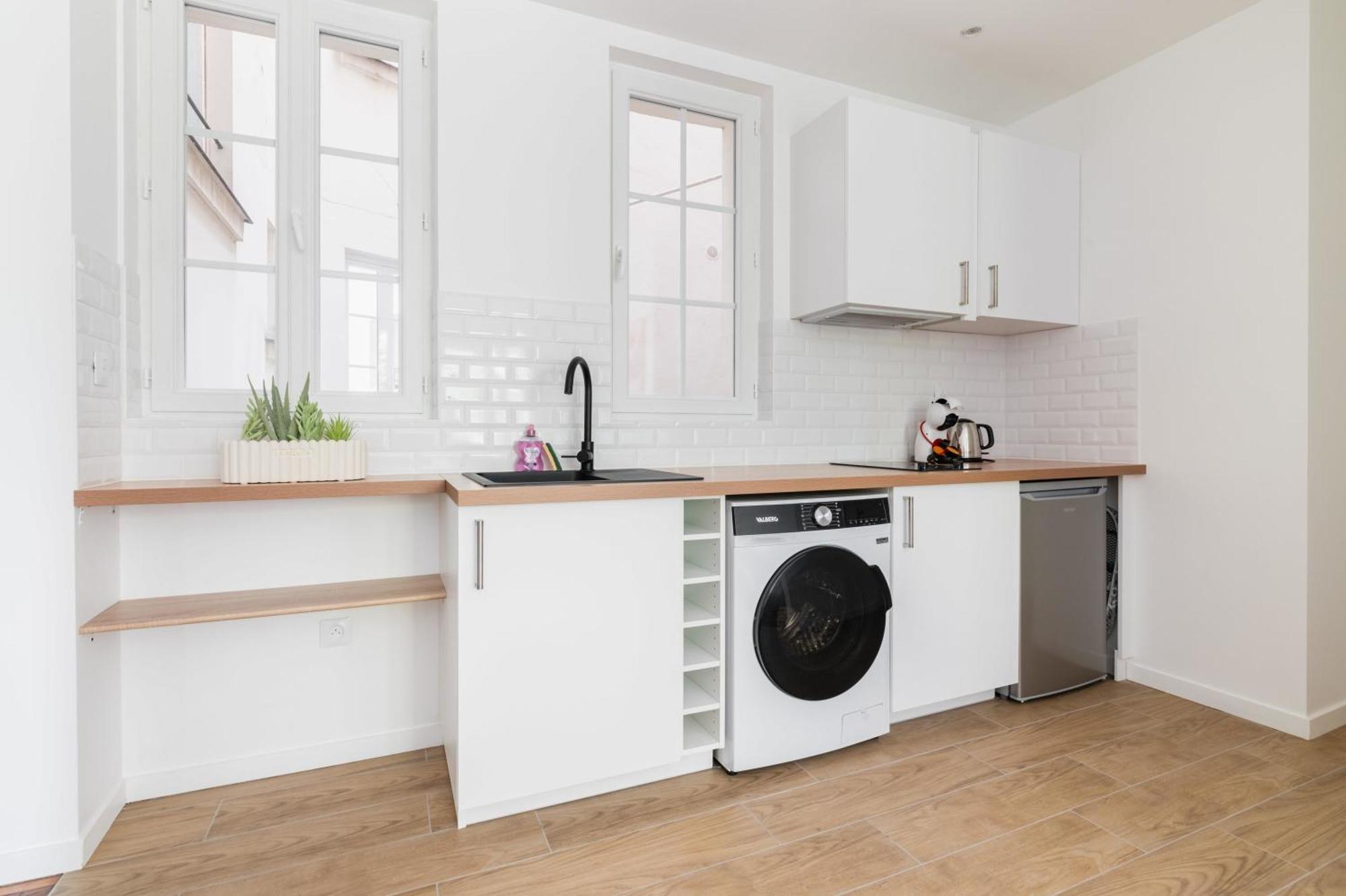 2 Pieces Fonctionnel Metro Jaures - Paris 19 - 4P - Flat-Guest Apartment Luaran gambar