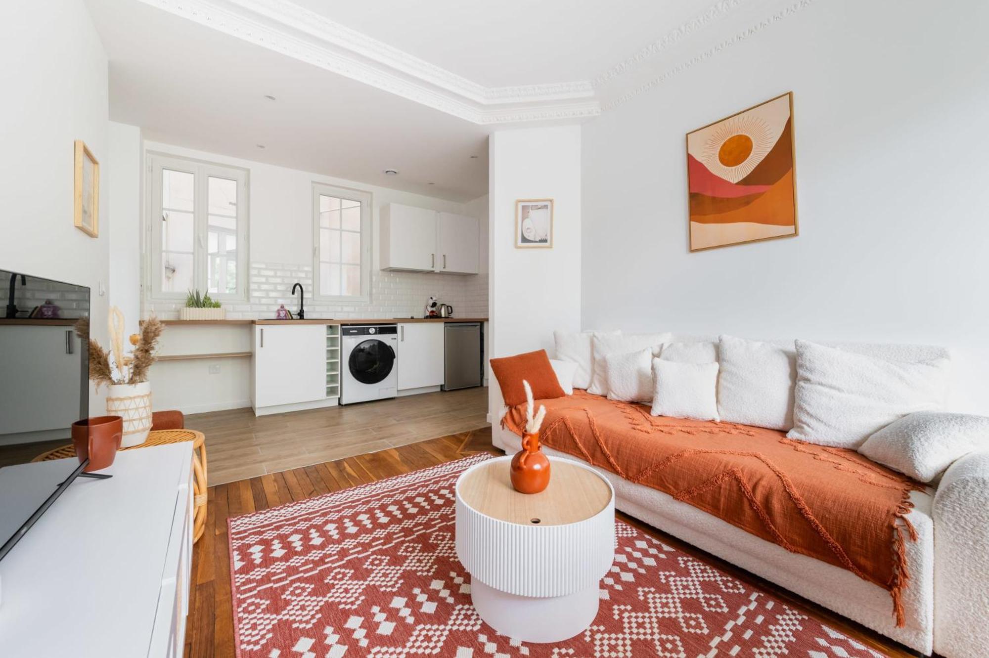 2 Pieces Fonctionnel Metro Jaures - Paris 19 - 4P - Flat-Guest Apartment Luaran gambar