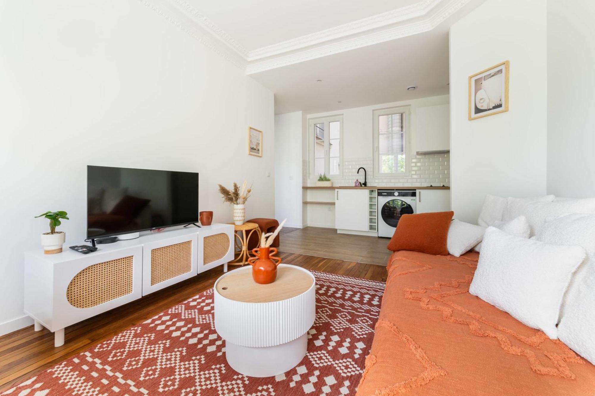 2 Pieces Fonctionnel Metro Jaures - Paris 19 - 4P - Flat-Guest Apartment Luaran gambar